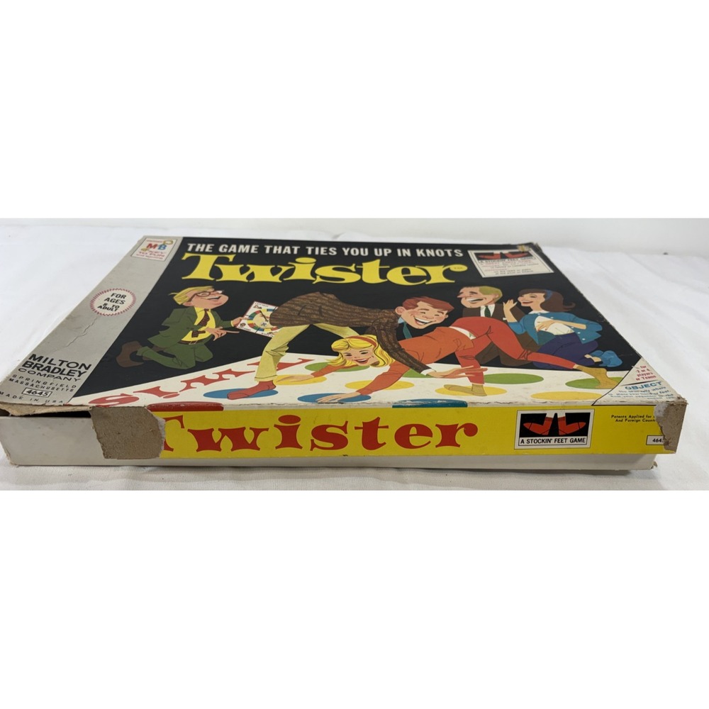 Milton Bradley TWISTER Game #4645 Original Edition Complete Vintage 1966 - Picture 7 of 16